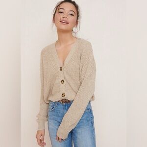 ❤️SOLD❤️ oatmeal cardigan